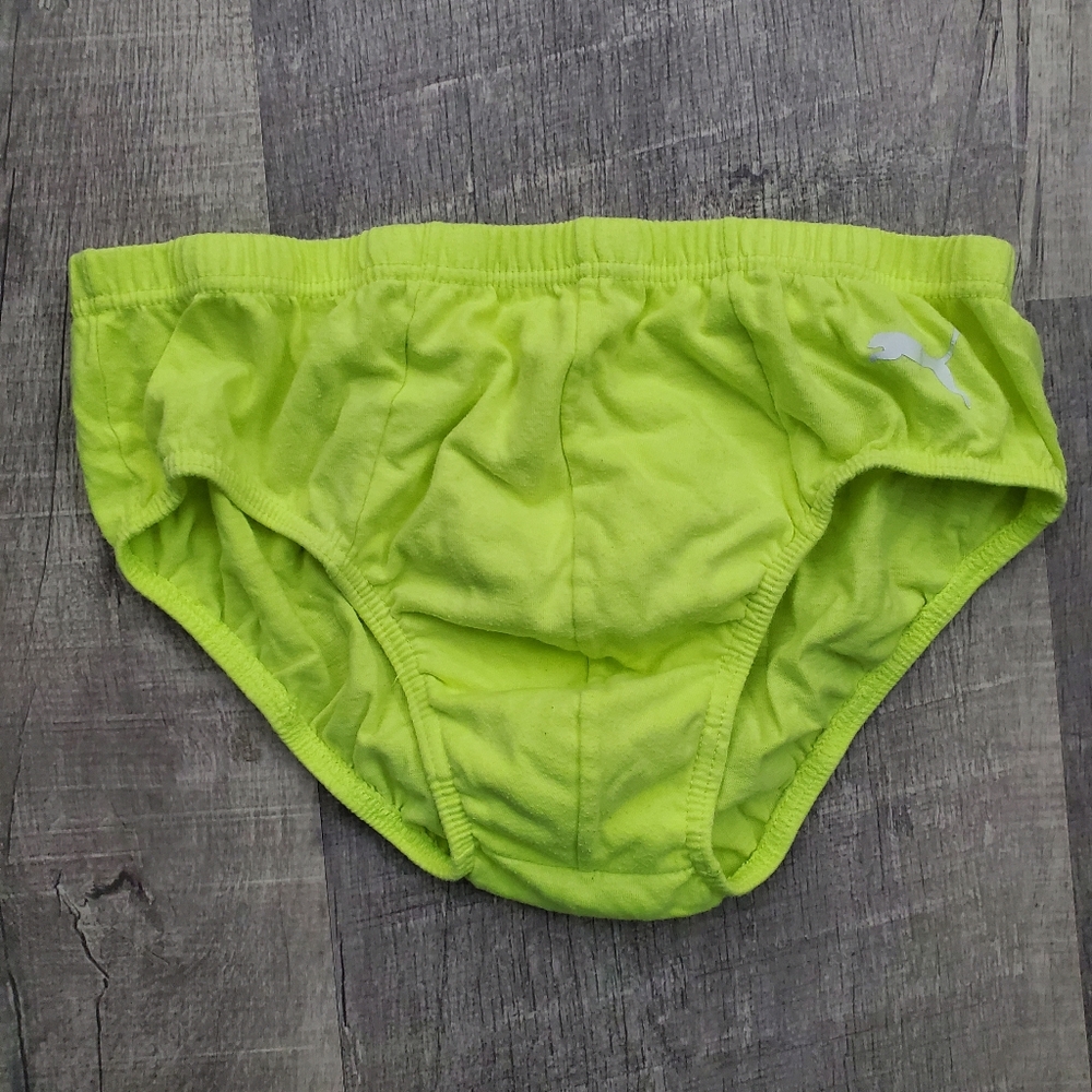 Men's Neon Yellow Briefs
